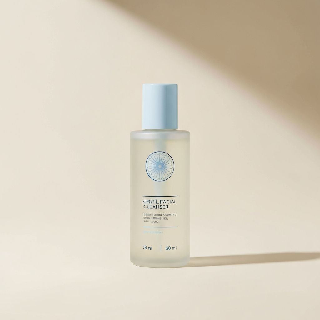 Meztelen arctisztító termék